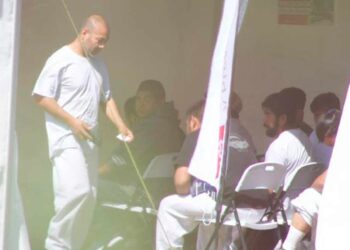 Llegan 150 mexicanos deportados por EU a Matamoros, Tamaulipas 