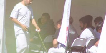 Llegan 150 mexicanos deportados por EU a Matamoros, Tamaulipas 