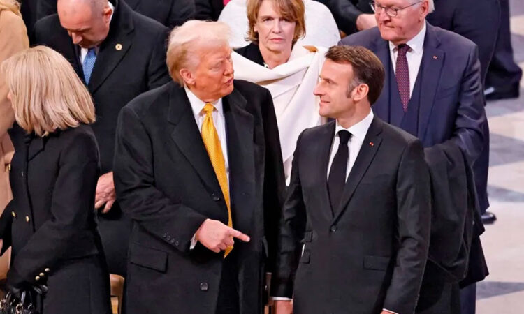 Trump y Macron discuten estrategia sobre Ucrania en llamada telefónica