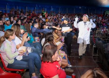 Fortalecen DIF y Circo Mundial convivencia familiar en Victoria.