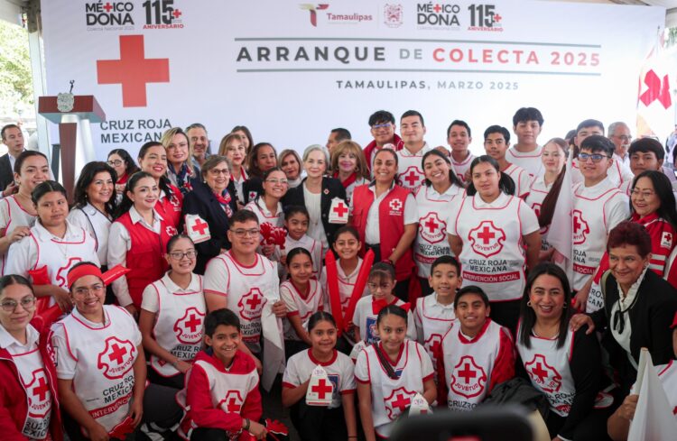 Invita DIF Tamaulipas a donar en la colecta de la Cruz Roja Mexicana
