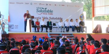 Ponen en marcha Américo Villarreal y esposa las jornadas “Vive Saludable, Vive Feliz” en Tamaulipas