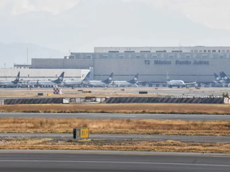 Aterriza de emergencia en el AICM de CDMX avión que viajaba desde Ámsterdam 