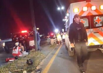 Muere motociclista de 17 años tras ser arrollado en Libramiento Naciones Unidas