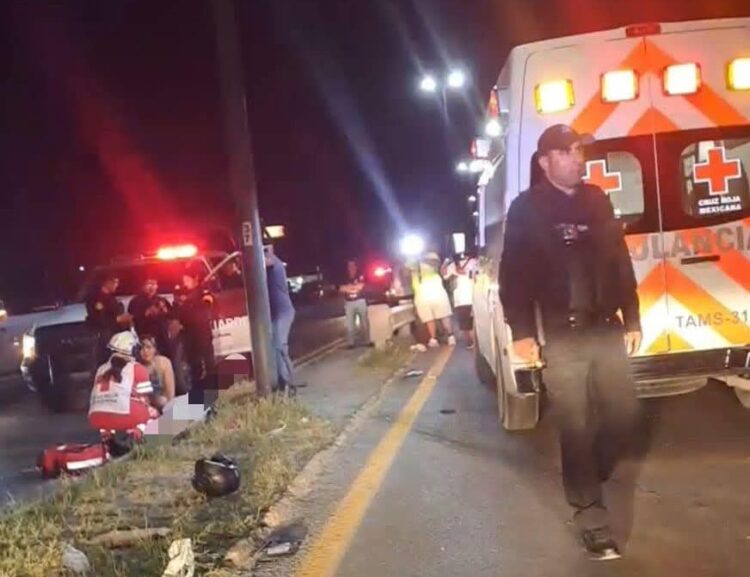 Muere motociclista de 17 años tras ser arrollado en Libramiento Naciones Unidas