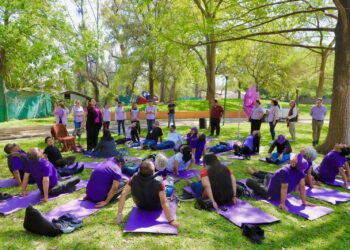 Trabaja voluntariado de SEBIEN con personas con debilidad visual en Tamaulipas