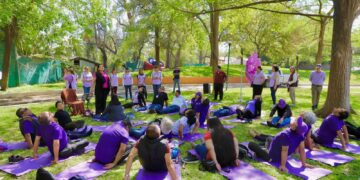 Trabaja voluntariado de SEBIEN con personas con debilidad visual en Tamaulipas