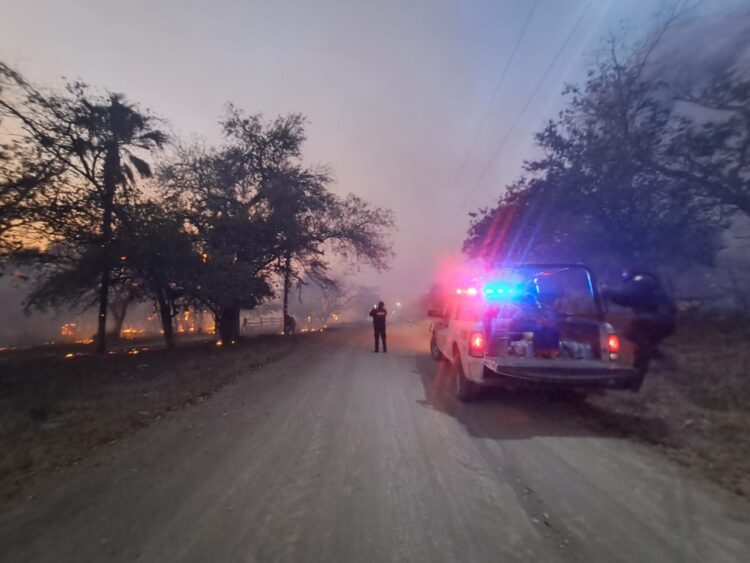 Activa SSPT Plan Tamaulipas por incendios forestales y de pastizales