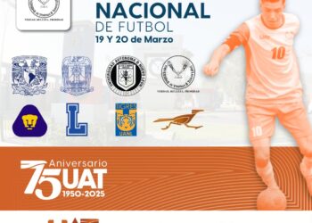 Viene Torneo de Futbol Universitario por 75 aniversario de la UAT