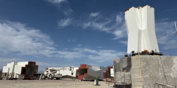 Inicia la instalación de Cruz Monumental en cerro del pueblo mágico de Tula, Tamaulipas