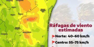 Alerta Protección Civil sobre fuertes vientos y tolvaneras en Tamaulipas este miércoles