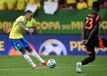 Brasil vence 2-1 a Colombia en la eliminatoria para el Mundial 2026