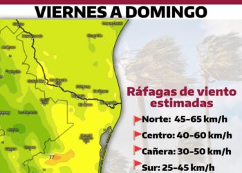 Protección Civil Tamaulipas alerta ahora sobre fuertes vientos del sur y tolvaneas