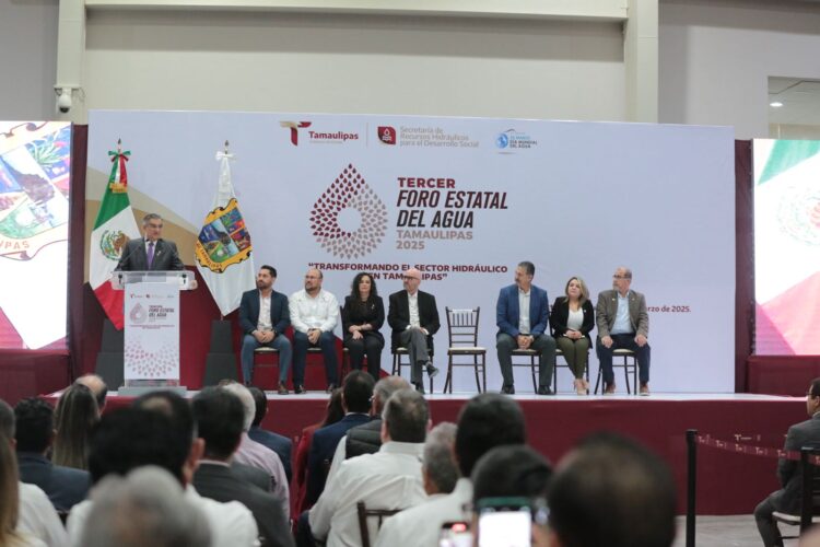 Llama gobernador de Tamaulipas Américo Villarreal a poner fin a la privatización del agua en México