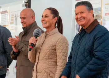Claudia Sheinbaum da banderazo de salida a obras de construcción del Tren México-Pachuca