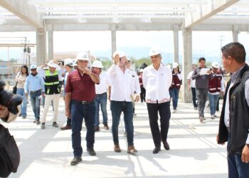 Constata gobernador Américo Villarreal avance en la construcción de la Ciudad Judicial en Victoria