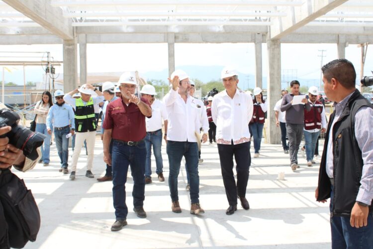 Constata gobernador Américo Villarreal avance en la construcción de la Ciudad Judicial en Victoria