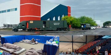 Habilita la UAT en Reynosa refugio temporal en apoyo a damnificados por inundación