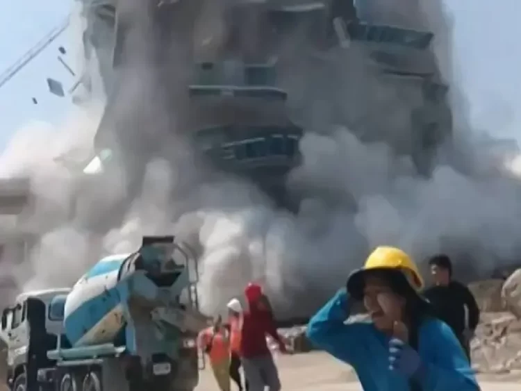 Suman ya 694 muertos y miles de heridos por terremoto de 7.7 grados en Birmania