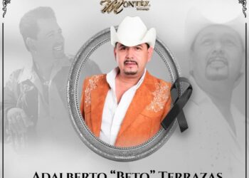 Mere el Vocalista de Montez de Durango Beto Terrazas