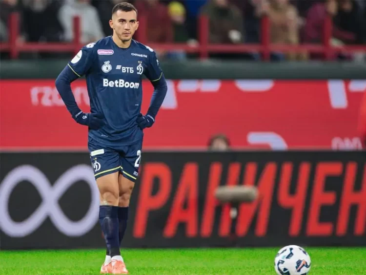 Golazo del mexicano Luis Chávez en el 5-1del Dinamo de Moscú sobre Orenburg