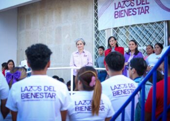 Fortalece María de Villarreal la estrategia Lazos del Bienestar con la entrega de equipamiento