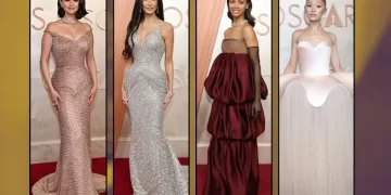 La alfombra roja de los Premios Oscar 2025 deslumbró con looks espectaculares