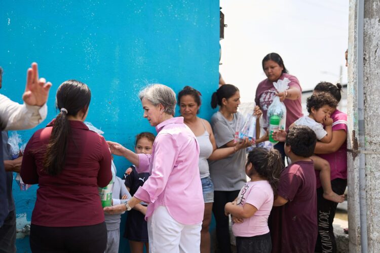 Atiende DIF Tamaulipas a los sectores afectados por lluvias e inundaciones en Reynosa