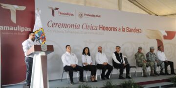 Reconoce Américo Villarreal labor del personal del Sistema de Protección Civil de Tamaulipas