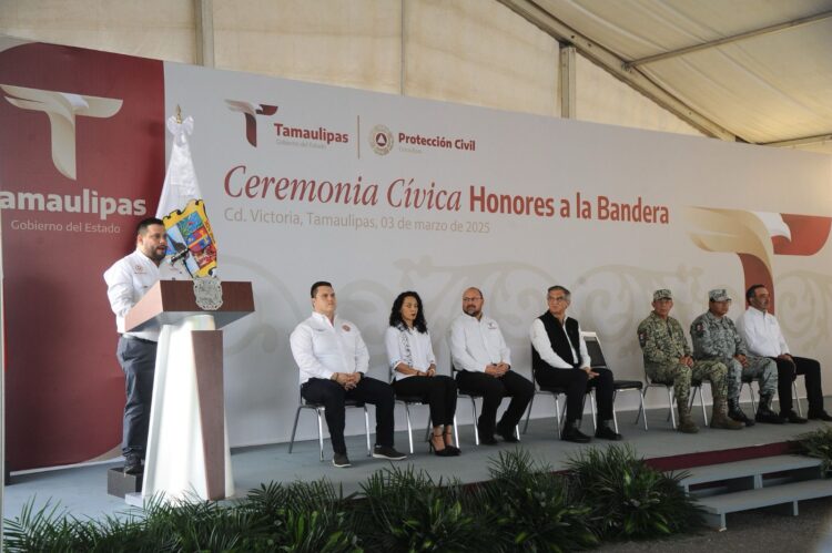 Reconoce Américo Villarreal labor del personal del Sistema de Protección Civil de Tamaulipas