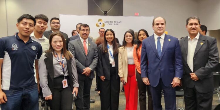 Reafirma rector de la UAT colaboración con South Texas College