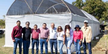 Reciben estudiantes del Tecnológico El Mante asesoría en técnicas de sistemas de agricultura protegida