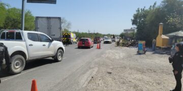 Mueren dos jóvenes motociclistas en accidente carretero en ruta Victoria-Monterrey