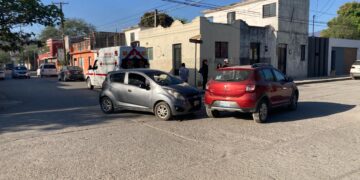 Dos mujeres heridas en choque ocurrido en la Col. Mainero de Cd. Victoria