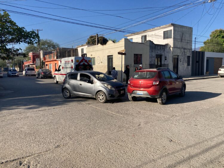 Dos mujeres heridas en choque ocurrido en la Col. Mainero de Cd. Victoria