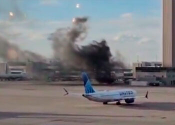 Incendio en aeronave de American Airlines durante aterrizaje en Denver