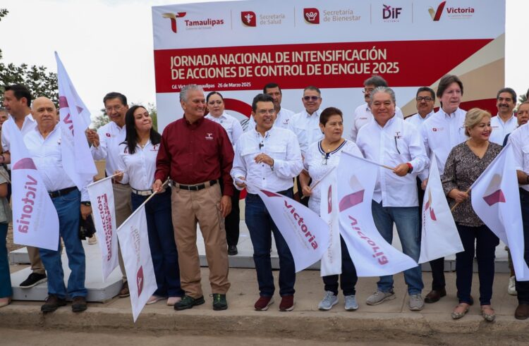 Arranca en colonias de Cd. Victoria jornada para la prevención del Dengue