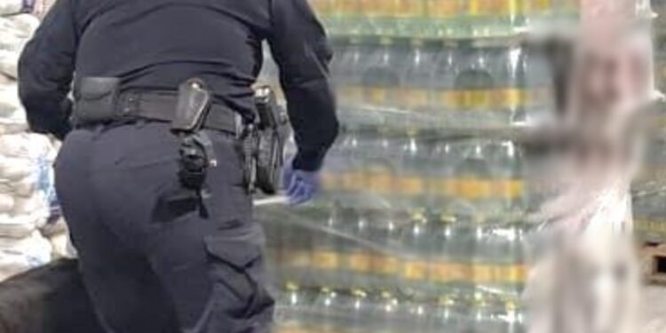 Aseguran una tonelada de metanfetaminas en Aduana de Miguel Alemán, Tamaulipas