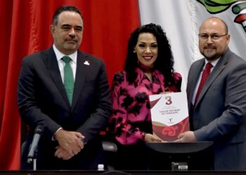 Recibe Congreso Tercer Informe de Gobierno de Américo Villarreal