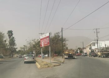 Nube de polvo cubre Ciudad Victoria