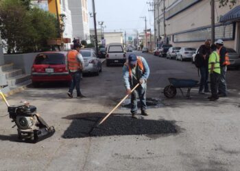 Rehabilita Gobierno Municipal calles de la zona centro de Cd. Victoria