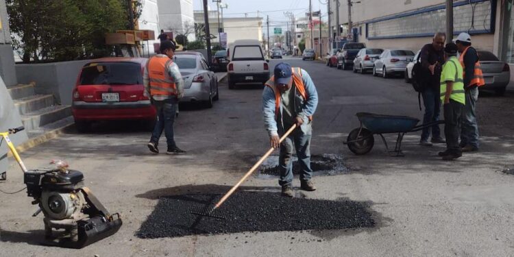 Rehabilita Gobierno Municipal calles de la zona centro de Cd. Victoria
