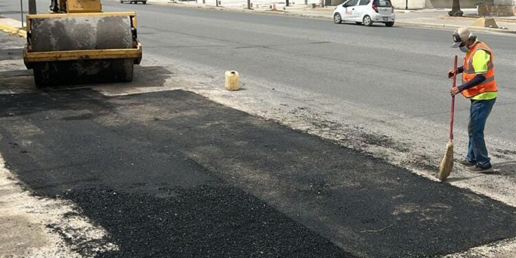 Rehabilita Gobierno Municipal calles de la zona centro de Cd. Victoria