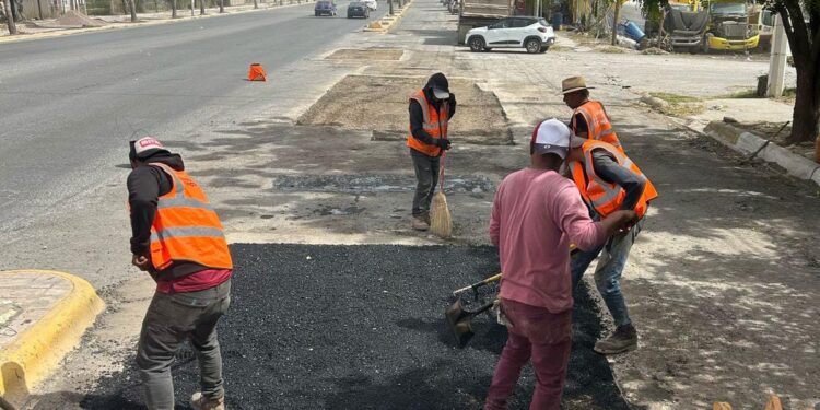 Rehabilita Gobierno Municipal calles de la zona centro de Cd. Victoria