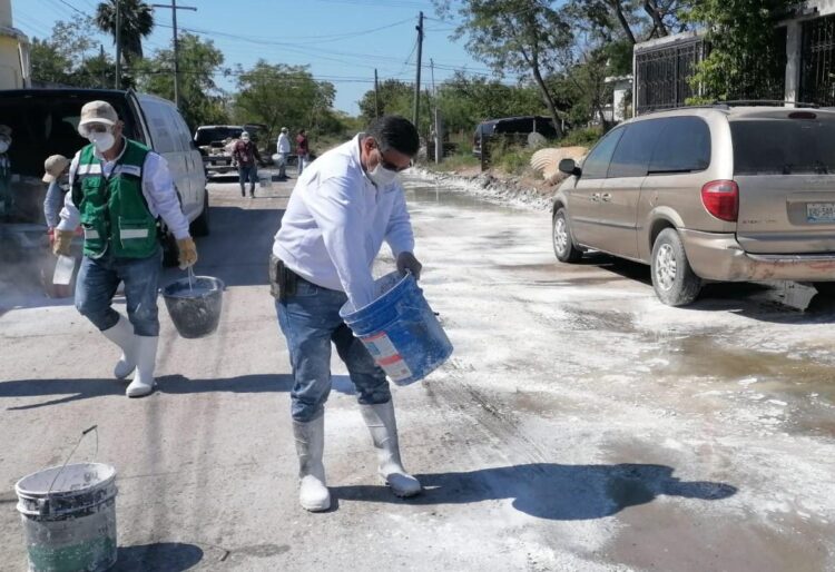 Supervisa la SST acciones sanitarias realizadas en Reynosa tras inundaciones 
