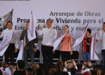 Arranca Sheinbaum en Matamoros la construcción de 48 mil viviendas para Tamaulipas