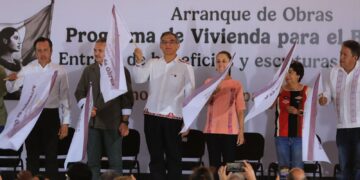 Arranca Sheinbaum en Matamoros la construcción de 48 mil viviendas para Tamaulipas