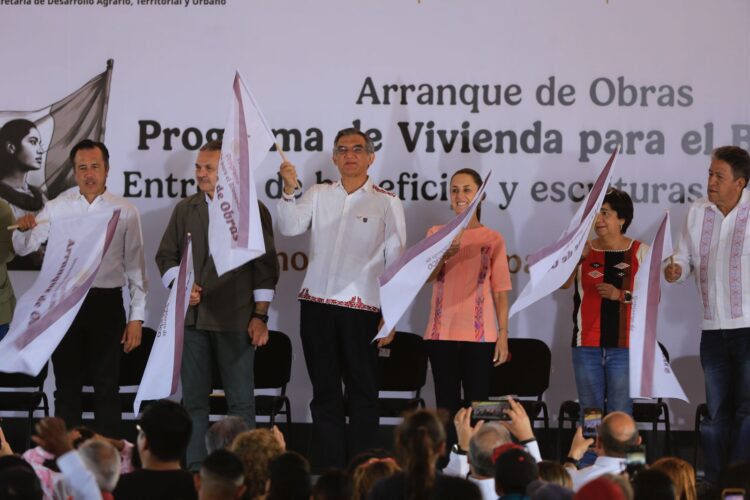 Arranca Sheinbaum en Matamoros la construcción de 48 mil viviendas para Tamaulipas