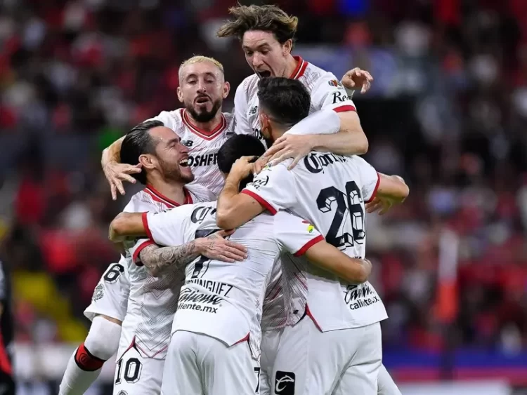 Toluca se impone 3-2 al Atlas y es nuevo líder de Liga MX