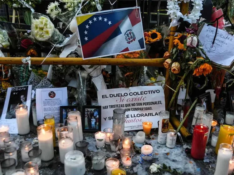 Desgarrador homenaje a Rubby Pérez y víctimas del desplome de discoteca Jet Set